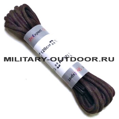 Шнурки SHOExpert SE0120-12/120cm Brown